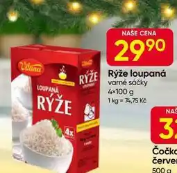 Hruška Vitana Rýže loupaná varné sáčky 4×100 g nabídka