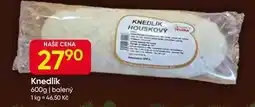 Hruška Knedlík houskový 600g nabídka
