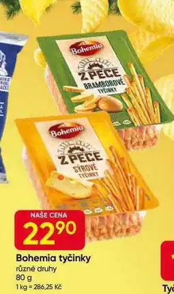 Hruška Bohemia tyčinky různé druhy 80 g nabídka