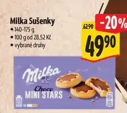 Albert Milka Sušenky 140-175 g nabídka