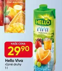 Hruška Hello Viva různé druhy 1l nabídka