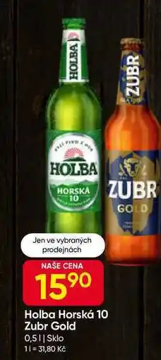 Hruška Zubr Gold 0,5l Sklo nabídka