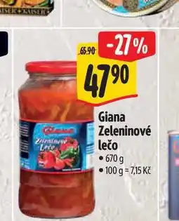 Albert Giana Zeleninové lečo 670 g nabídka
