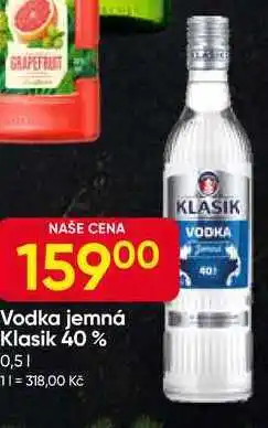 Hruška Vodka jemná Klasik 40% 0,5l nabídka