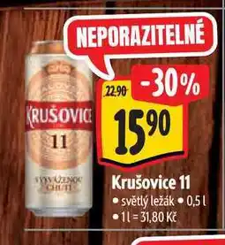 Albert Krušovice 11 0,5 l nabídka
