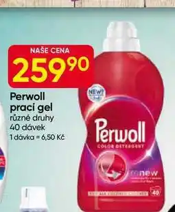 Hruška Perwoll praci gel různé druhy 40 dávek nabídka