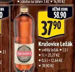 Albert Krušovice Ležák 1,5 l nabídka