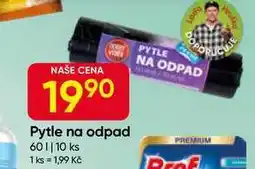 Hruška Pytle na odpad 60l 10 ks nabídka