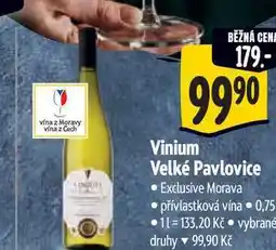 Albert Vinium Velké Pavlovice 0,75 l nabídka