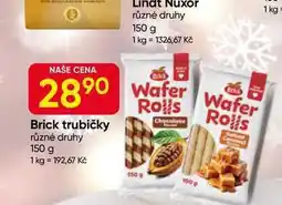 Hruška Brick trubičky různé druhy 150 g nabídka