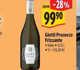 Albert Giotti Prosecco Frizzante 0,75 l nabídka