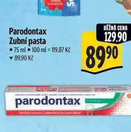 Albert Parodontax Zubní pasta 75 ml nabídka