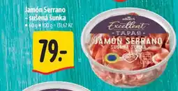 Albert Jamón Serrano sušená šunka 60 g nabídka