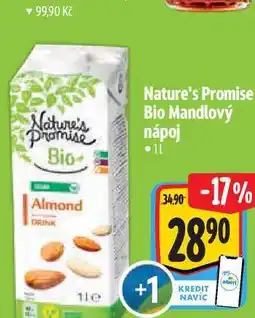 Albert Nature's Promise Bio mandlový nápoj 1 l nabídka