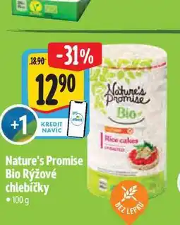 Albert Nature's Promise Bio Rýžové chlebíčky 100 g nabídka