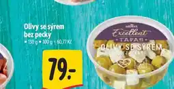 Albert Olivy se sýrem bez pecky 130 g nabídka