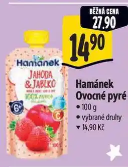 Albert Hamánek Ovocné pyré 100g nabídka