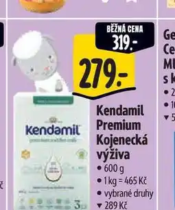 Albert Kendamil Premium Kojenecká výživa 600 g nabídka