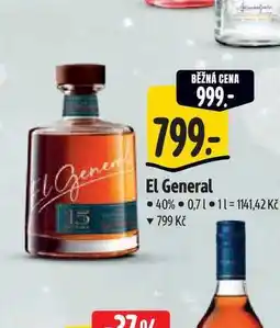 Albert El General 0,7 l nabídka