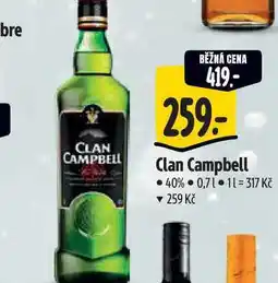 Albert Clan Campbell 40% 0,7 l nabídka