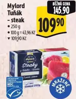 Albert Mylord Tuňák - steak nabídka