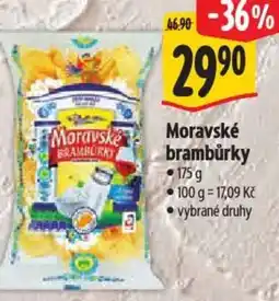 Albert Moravské brambůrky nabídka