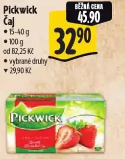 Albert Pickwick Čaj nabídka