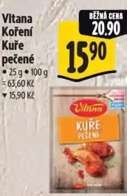 Albert Vitana Koření Kuře pečené nabídka