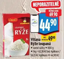 Albert Vitana Rýže loupaná nabídka