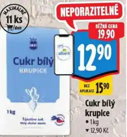 Albert Cukr bílý krupice nabídka