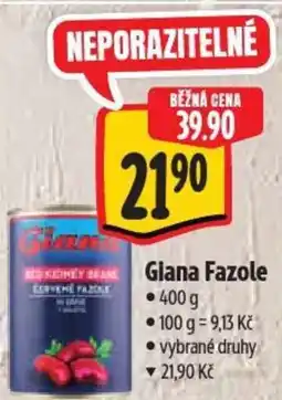 Albert Glana Fazole nabídka