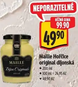 Albert Maille Hořčice original dijonská nabídka
