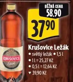 Albert Krušovice Ležák nabídka