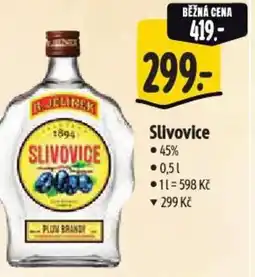 Albert Slivovice nabídka