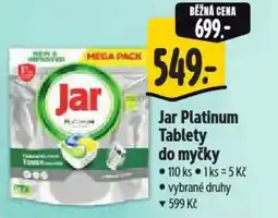 Albert Jar Platinum Tablety do myčky nabídka