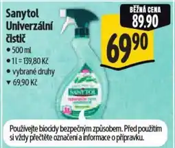 Albert Sanytol Univerzální čistič nabídka