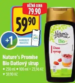 Albert Nature's Promise Bio Datlový sirup nabídka