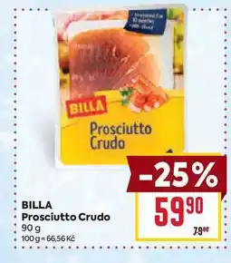 Billa BILLA Prosciutto Crudo 90 g nabídka
