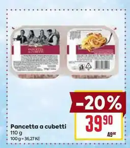 Billa Pancetta a cubetti 110 g nabídka