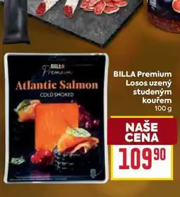 Billa BILLA Premium Losos uzený studeným kouřem 100 g nabídka