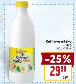 Billa Kefírové mléko 950 g nabídka