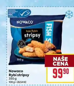 Billa Nowaco Rybí stripsy 350 g nabídka