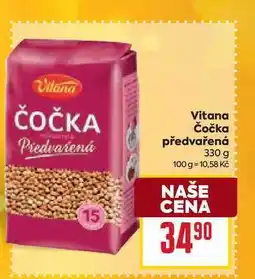 Billa Vitana Čočka předvařená 330 g nabídka