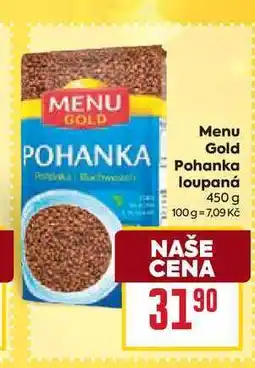 Billa Menu Gold Pohanka loupaná 450 g nabídka