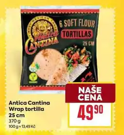 Billa Antica Cantina Wrap tortilla 25 cm 370 g nabídka