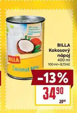 Billa BILLA Kokosový nápoj 400 ml nabídka
