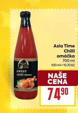 Billa Asia Time Chilli omáčka 700 ml nabídka