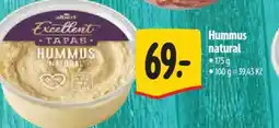 Albert Hummus natural nabídka