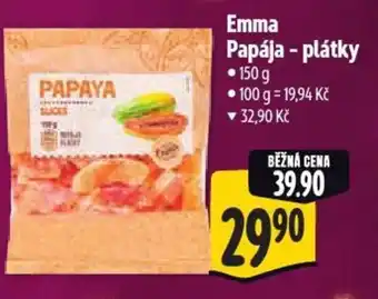 Albert Emma Papája - plátky nabídka