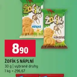 Terno Žofík s náplní nabídka